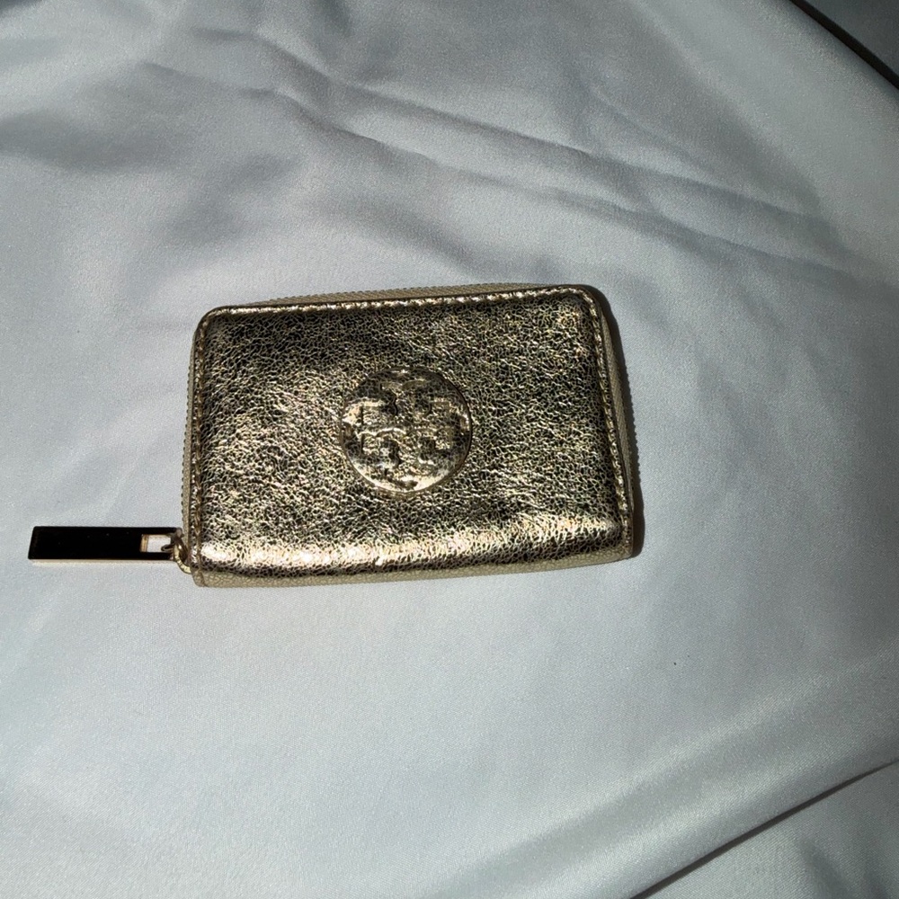 Tory Burch Gold Wallet